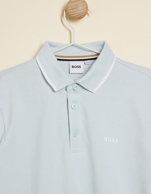 BOSS - Long Sleeve Polo - Kids-Teens