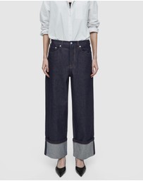 COS - Facade Turn-Up Straight-Leg Jeans