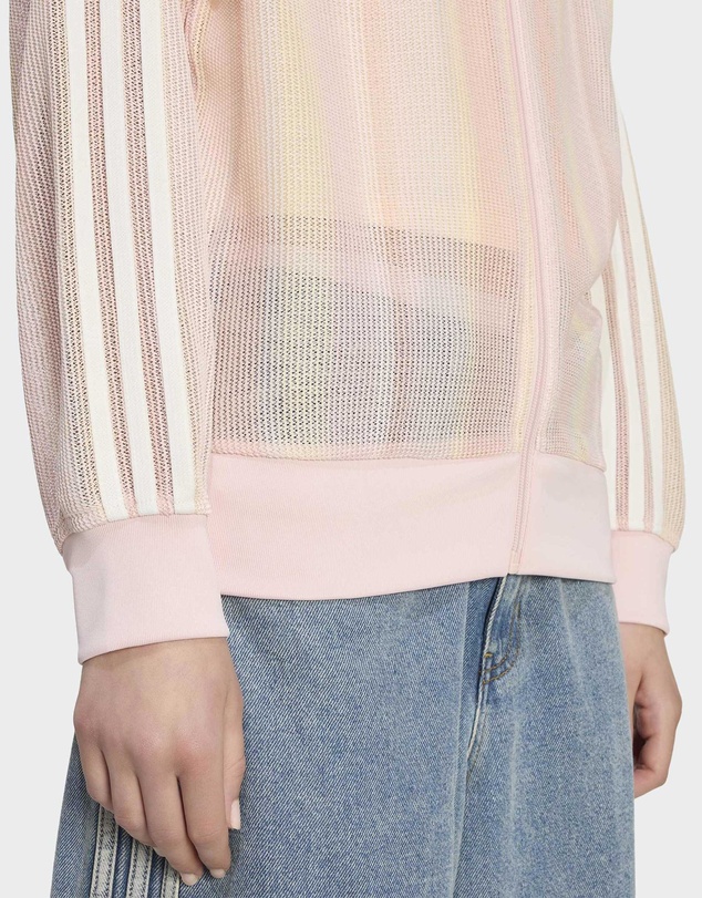 adidas Originals - ADIDAS ORIGINALS SUMMER GLOW KNITTED FIREBIRD TRACK TOP Womens