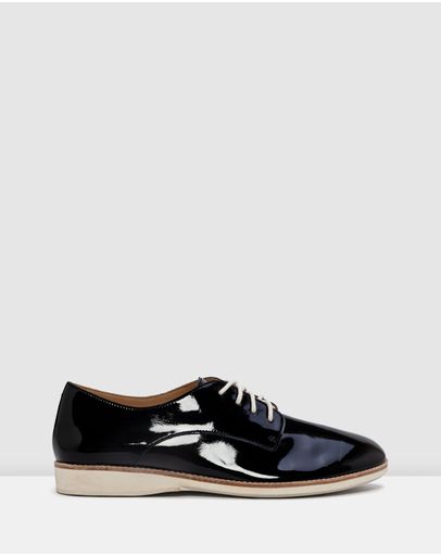 Black Patent Crinkle