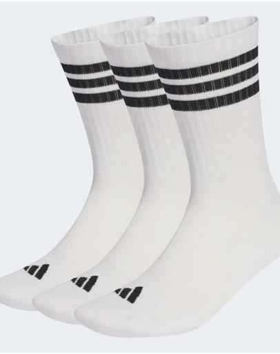 adidas Performance - 3-Stripes Cushioned Crew Socks 3 Pair Pack Unisex