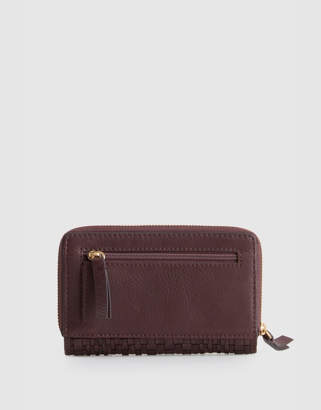 Evity - Nina Leather Zip Around Wallet