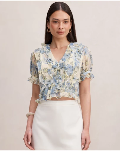 Forever New - Blossom Ruffle Blouse