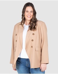 Love Your Wardrobe - Charlie Double Breasted Blazer