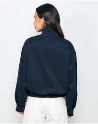 AERE - Ines Funnel Neck Bomber
