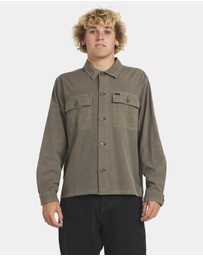 RVCA - Mens Coas Over Long Sleeve Shirt