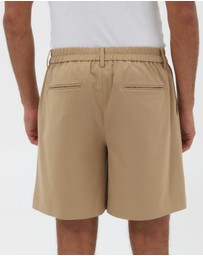 AERE - Ezra Pleated Shorts