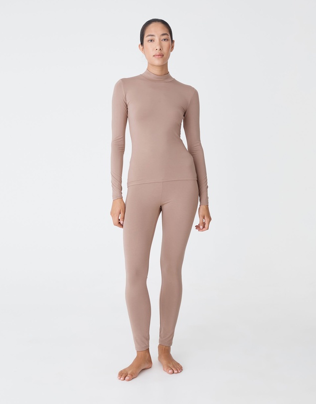 Forcast - Nina Bamboo Long Sleeve Top