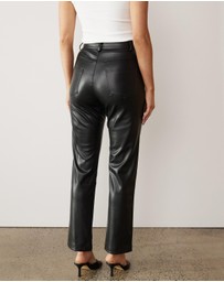 Atmos&Here - Ashley Leather Look Pants
