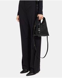 MM6 Maison Margiela - Small Japanese Crossbody Leather and Numeric Logo Bag