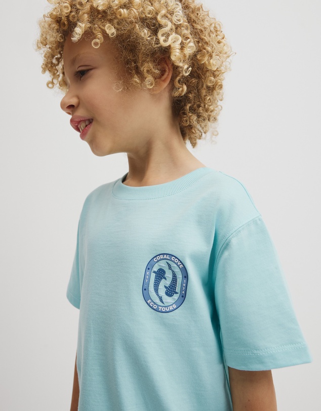 Country Road - Relaxed Fit Short Sleeve Whale Shark T-shirt