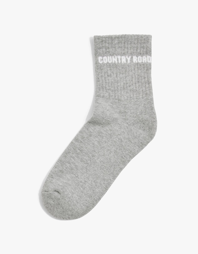 Country Road - Australian Cotton Blend Cr Sport Quarter Crew Sock