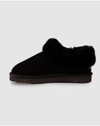 AusWooli Ugg Boots - Coogee Sheepskin Wool Ankle Slippers