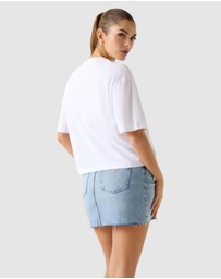 GUESS - Layla Mini Denim Skirt