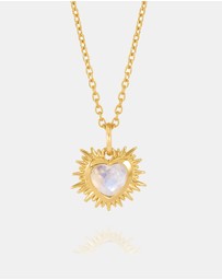 Rachel Jackson - Electric Love June Birthstone Heart Necklace