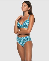 Nip Tuck Swim - Celestial Waters Brigitte Ruched Bikini Pant