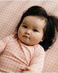 Kynd Baby - Comfy Bodysuit Long Sleeve in Heart Gingham