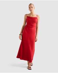 Forever New - Zoe Cupro Midi Dress