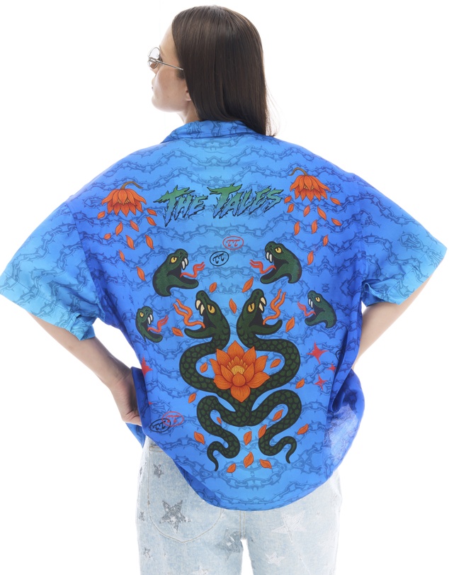 THE TALES - Snake Chain oversized Shirt