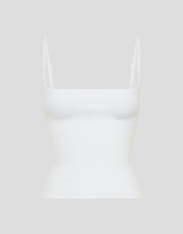 Vacay Swimwear - Mila Tank White