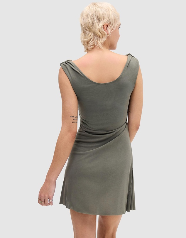BDG By Urban Outfitters - BDG Fia Cupro Mini Dress