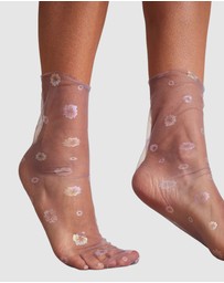 High Heel Jungle - Hologram Daphne Socks