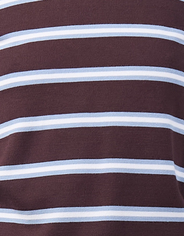 MVN - Stripe Long Sleeve Knit Top