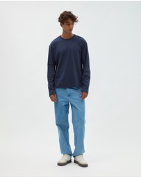 AERE - Relaxed Long Sleeve Cotton Tee
