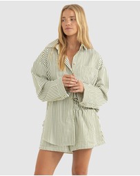 Rhythm - Cove Stripe Long Sleeves Shirt