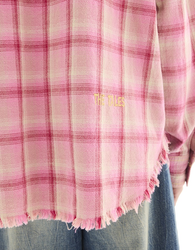 THE TALES - Utility Flannel And Denim Shirt