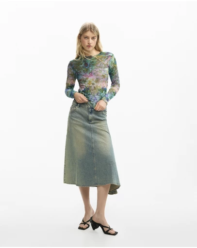 Desigual - Garden texture blouse