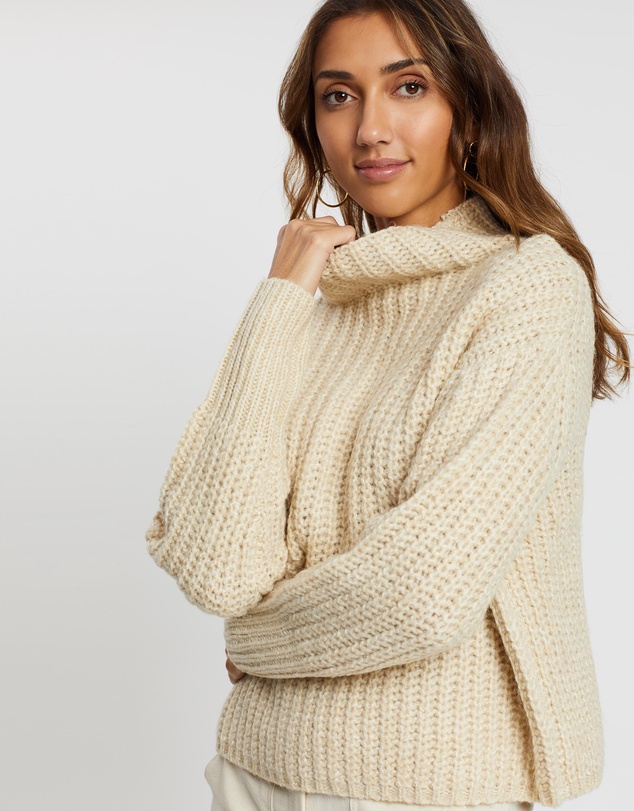 Vero Moda - Kaka LS High Neck Knit