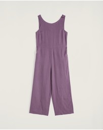 Seasalt - Seasalt Cornwall Purple Salt Air Wide Leg Jumpsuit