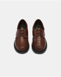 Les Deux - Taylor Croco Boat Shoes