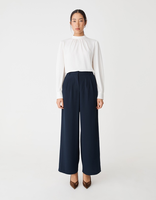 Forcast - Celene Gathered Neck Top