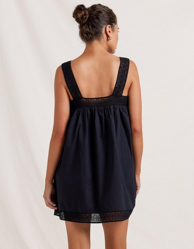 Peony - Broderie Mini Dress