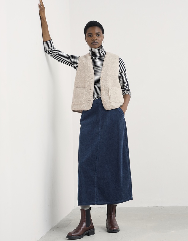 Seasalt - Seasalt Cornwall Navy Window Wren Skirt