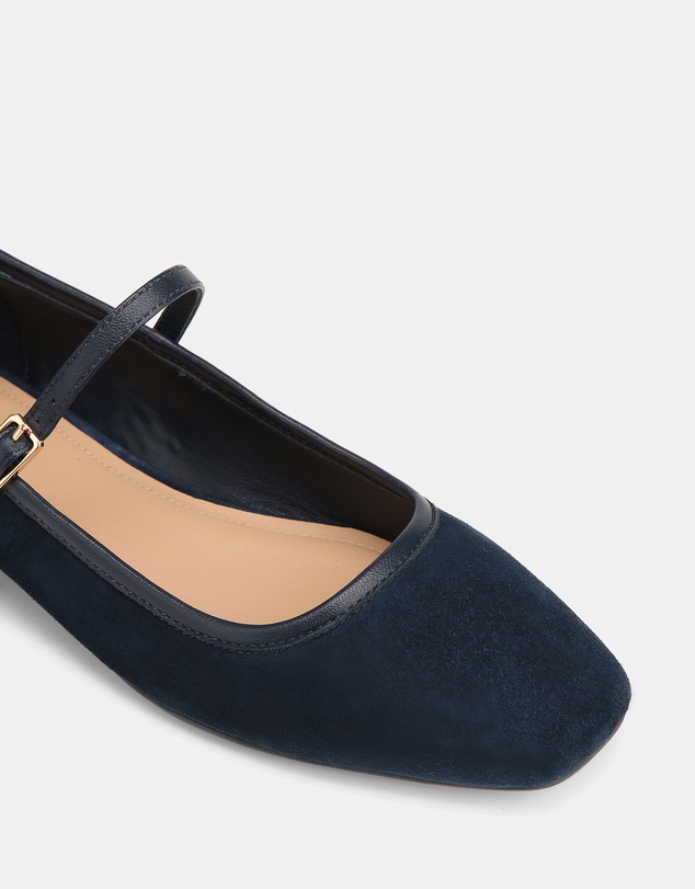 Wittner - Aimee Suede Leather Mary Janes