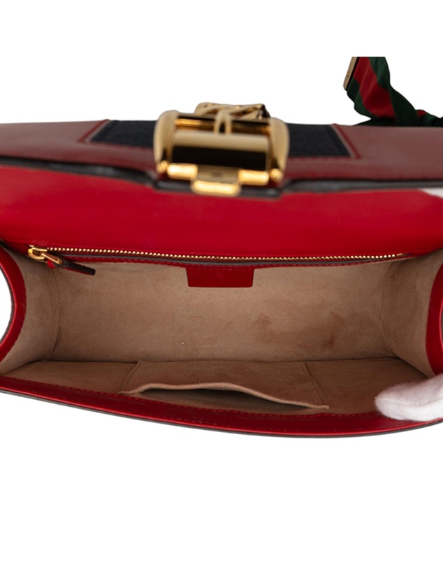 Pre-Loved by Azura Reborn - Pre-Loved Small Leather Sylvie Web Satchel