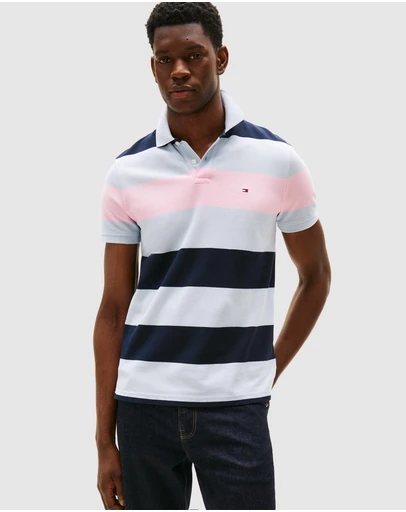 Tommy Hilfiger - Colourblock Stripe Polo