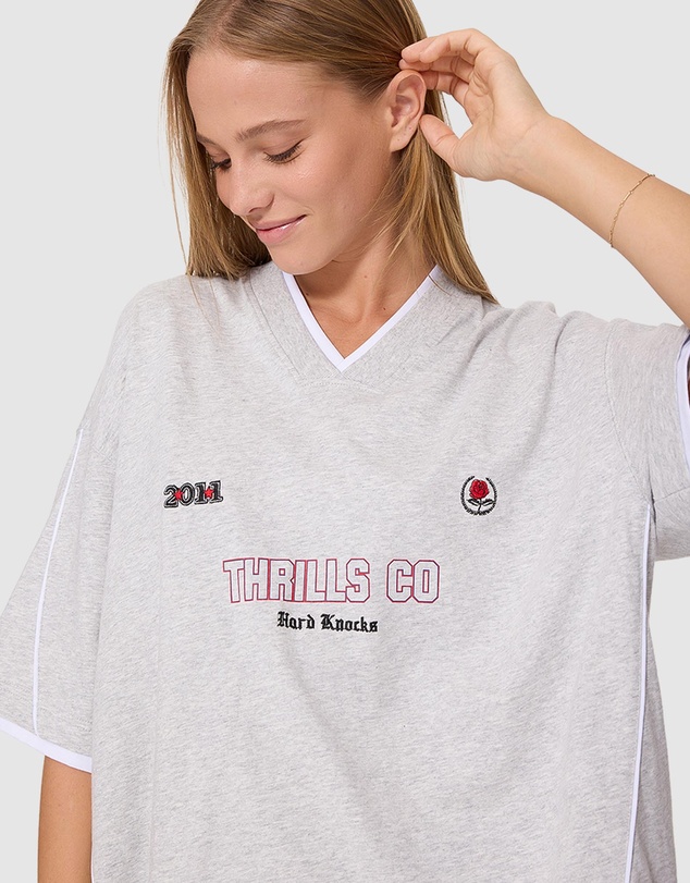 Thrills - Tournament Of Roses V-Neck Oversized Tee