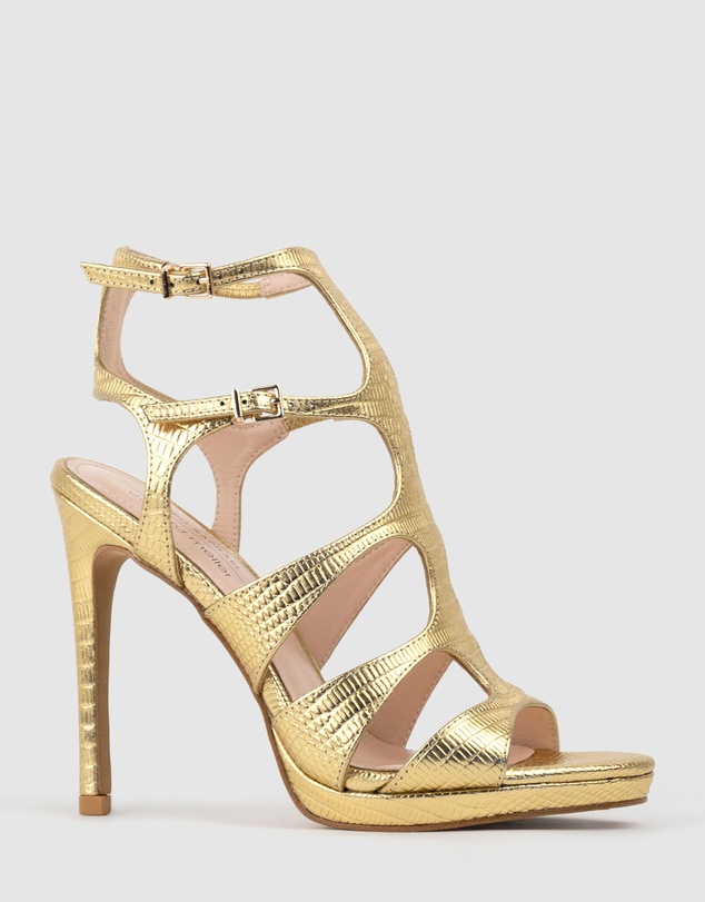 Edward Meller - WARRIOR110 Gladiator Platform Sandal