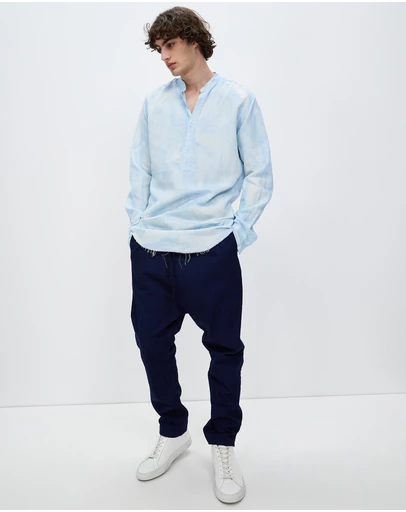 Surrounded By Ghosts - The Gismondine Denim Drawstring Pants
