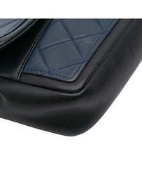 Pre-Loved by Azura Reborn - Pre-Loved Medium Bicolor Calfskin Graphic Flap