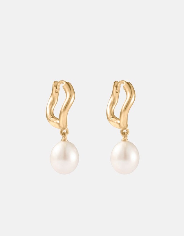 Kirstin Ash - Maris Pearl Hoops