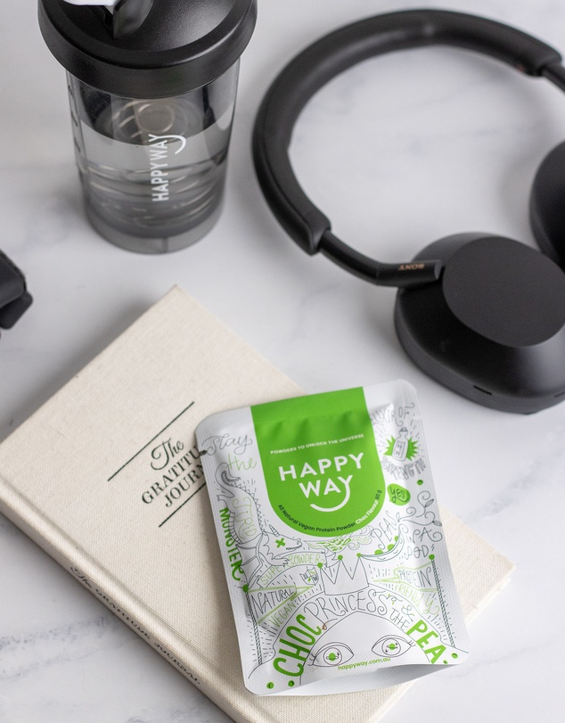 Happy Way - Choc Pea Princess Vegan Protein Powder 6 Sample Packs