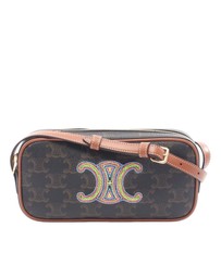 Pre-Loved by Azura Reborn - Pre-Loved Mini Triomphe Cuir Coated Canvas Camera Bag