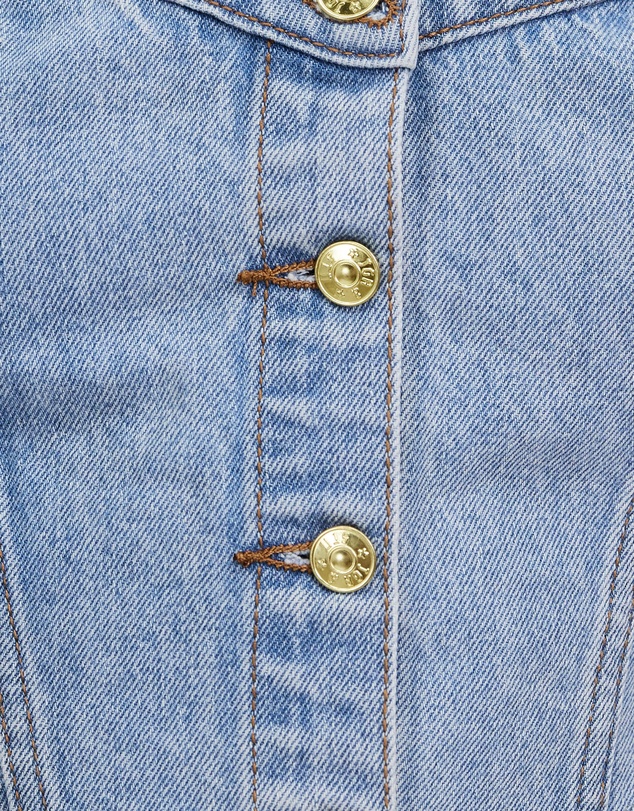 JGR & STN - Elisha Denim Top