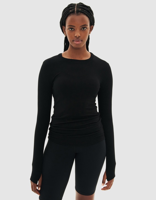 Splits59 - Louise Rib Long Sleeve Top