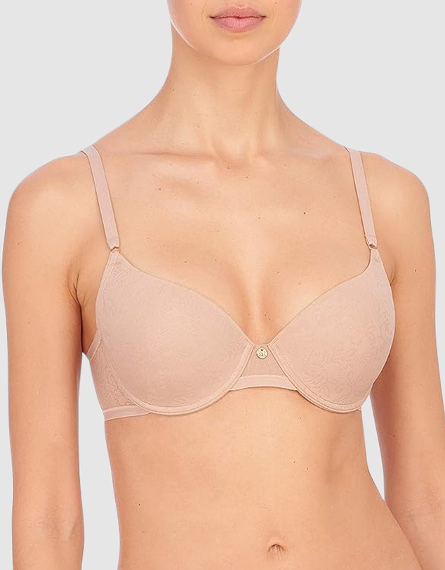 Natori - Jacquard Lace Wired Contour T-Shirt Bra